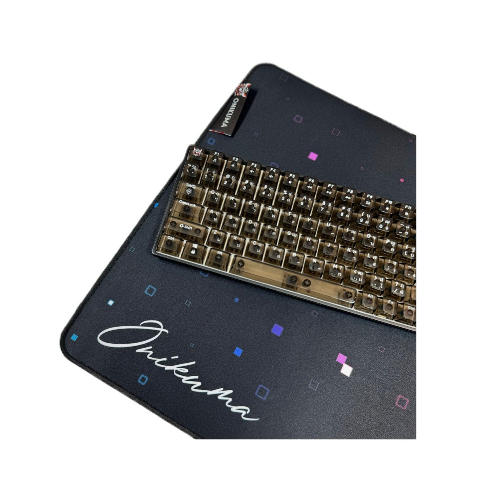 แผ่นรองเมาส์ Onikuma Be The Coolest Gamer (MP008) Black