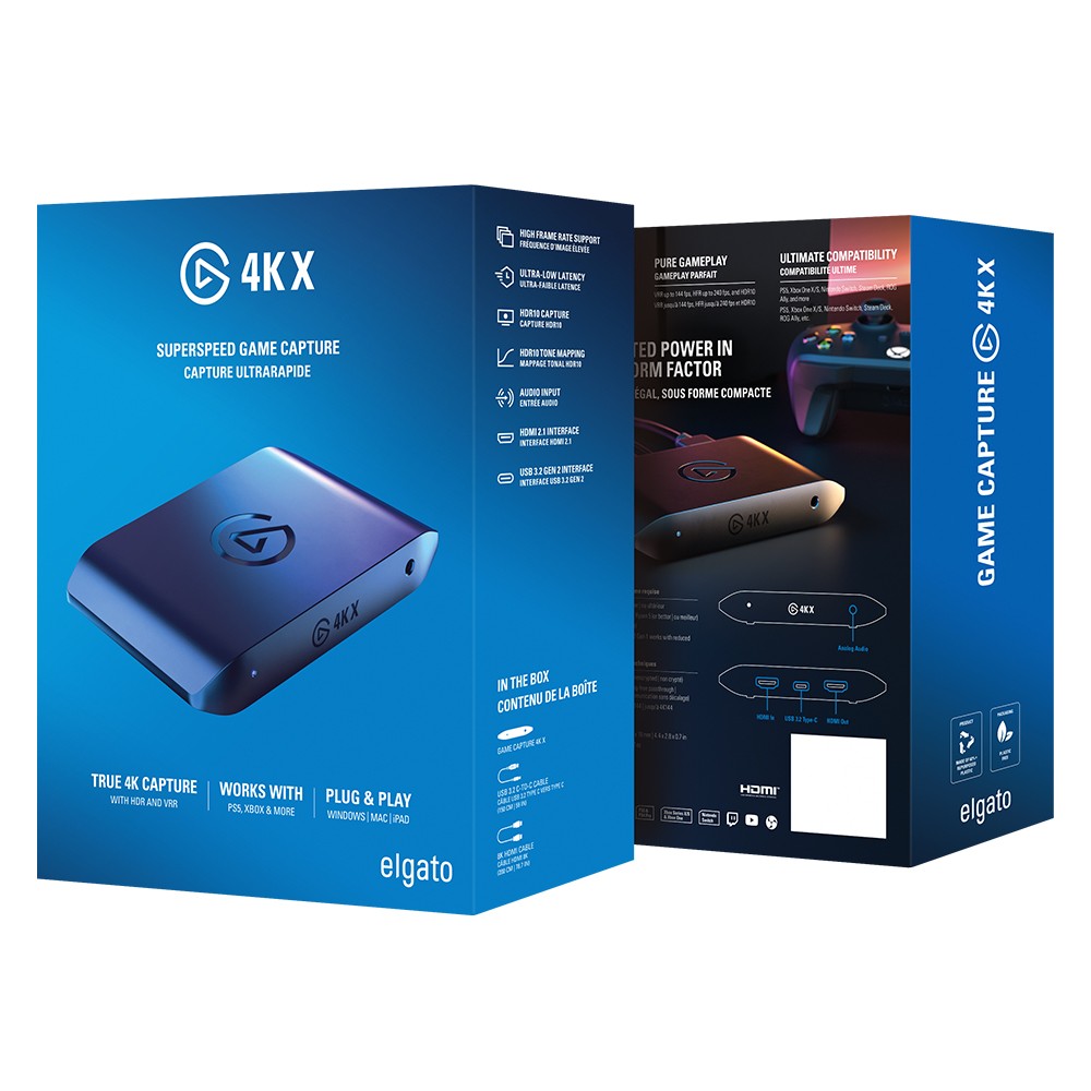แคปเจอร์การ์ด ELGATO Game Capture 4K X