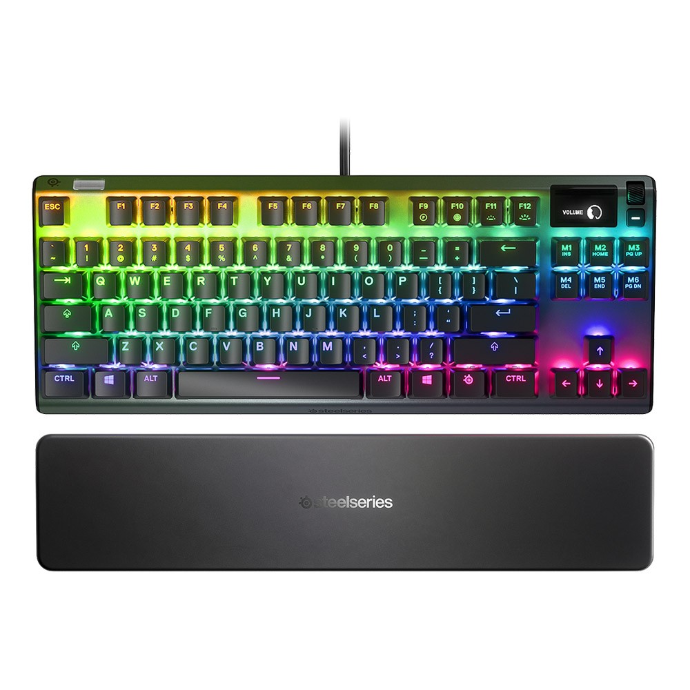 คีย์บอร์ดเกมมิ่ง SteelSeries Apex 7 TKL - Blue Switch