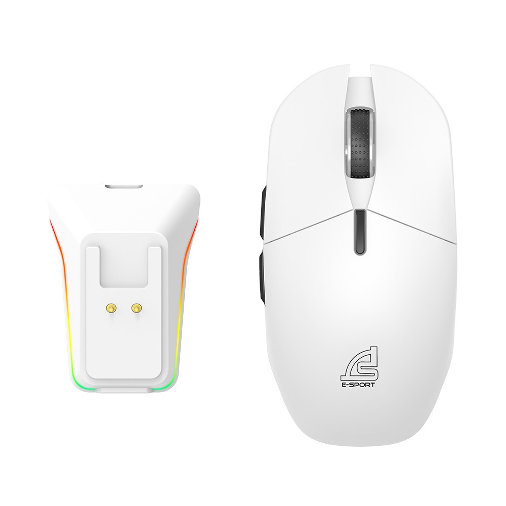 เมาส์เกมมิ่ง Signo Wireless Macro XANDER WG-904 White