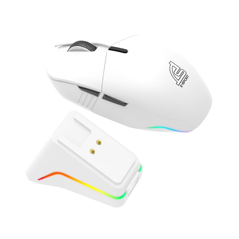 เมาส์เกมมิ่ง Signo Wireless Macro XANDER WG-904 White