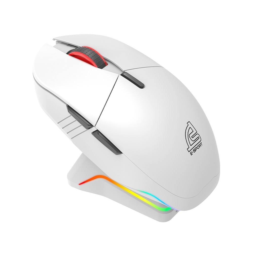 เมาส์เกมมิ่ง Signo Wireless Macro XANDER WG-904 White