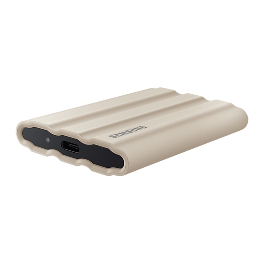 ฮาร์ดดิสก์ Samsung SSD Ext Portable T7 Shield USB 3.2 Gen 2 2TB Beige