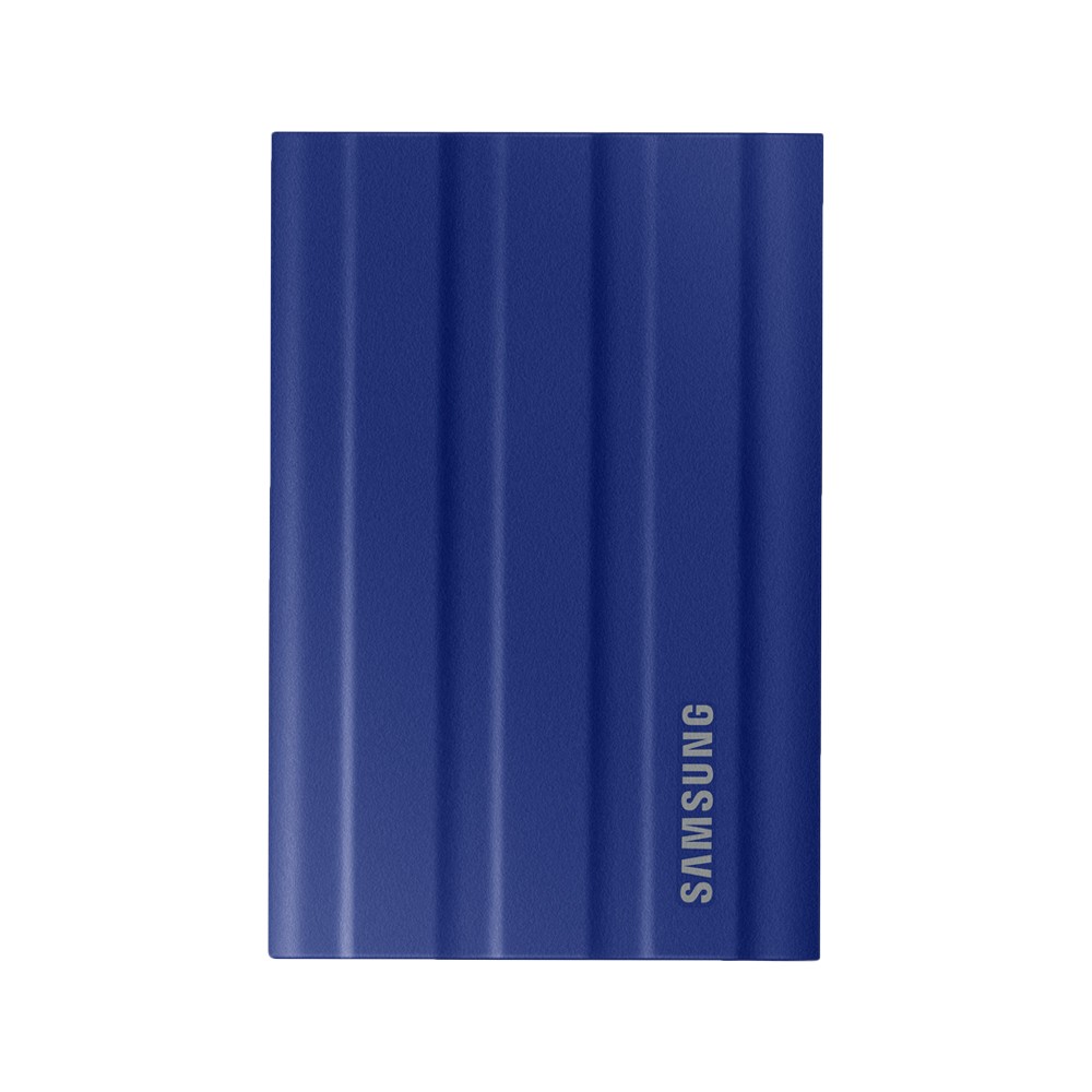 ฮาร์ดดิสก์ Samsung SSD Ext Portable T7 Shield USB 3.2 Gen 2 2TB Blue