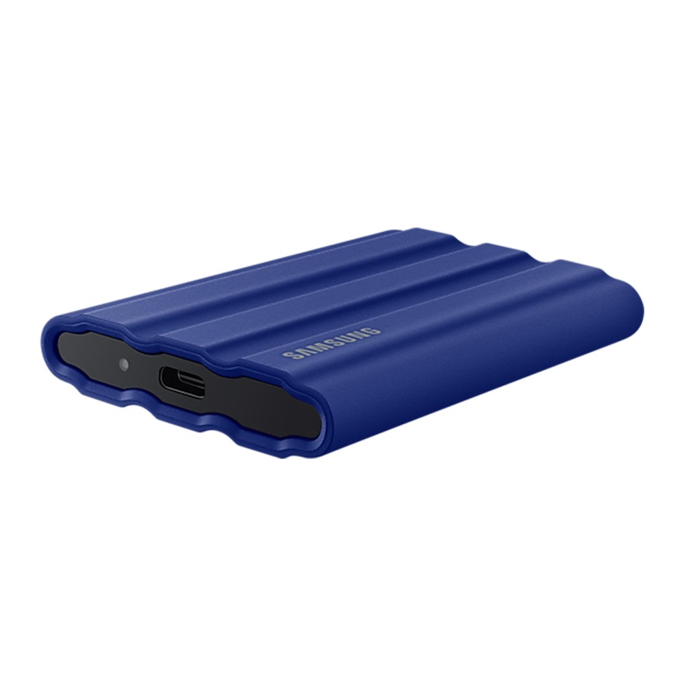 ฮาร์ดดิสก์ Samsung SSD Ext Portable T7 Shield USB 3.2 Gen 2 2TB Blue
