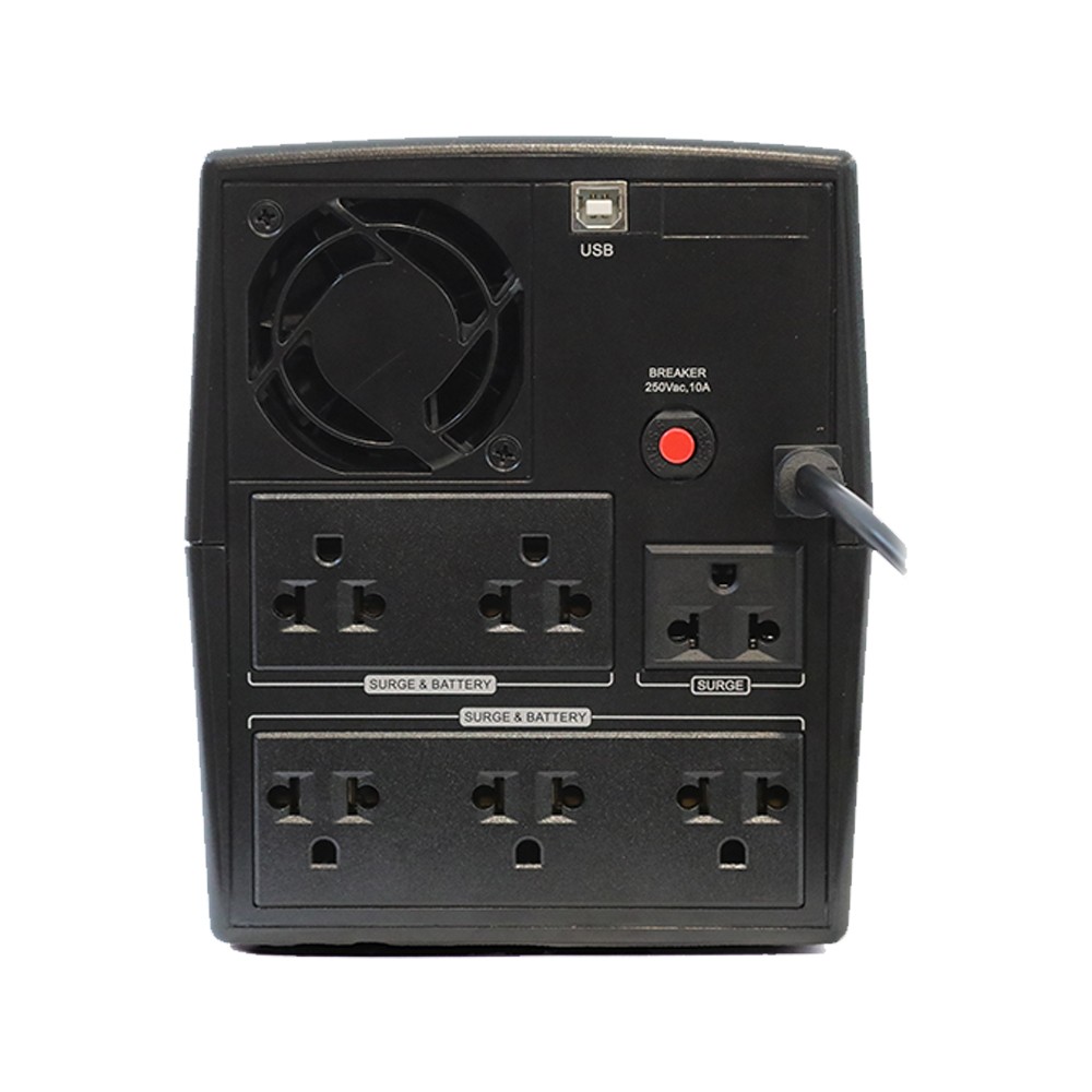 เครื่องสำรองไฟฟ้า SYNDOME UPS CLAIRE-1500 (1500VA/900W)