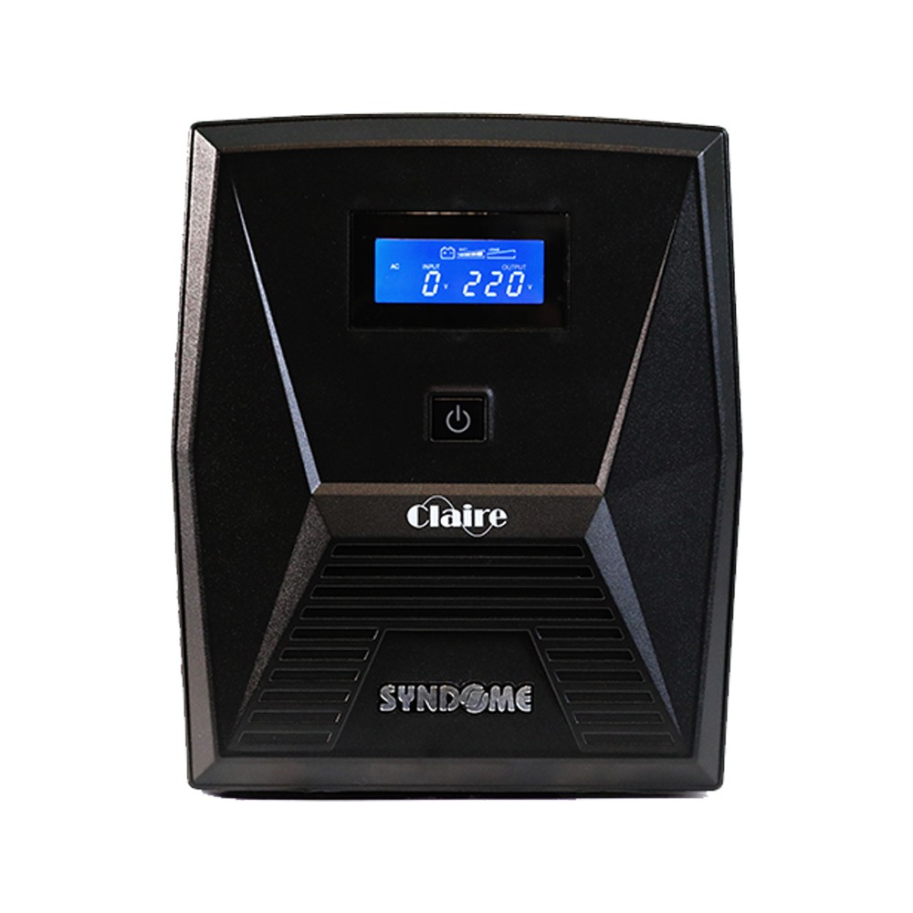 เครื่องสำรองไฟฟ้า SYNDOME UPS CLAIRE-1500 (1500VA/900W)