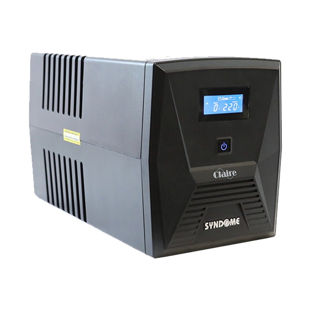 เครื่องสำรองไฟฟ้า SYNDOME UPS CLAIRE-1500 (1500VA/900W)