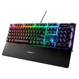 คีย์บอร์ดเกมมิ่ง SteelSeries Gaming Keyboard Mechanical Apex 5 Black