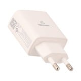 อะแดปเตอร์พร้อมสายชาร์จ TECHPRO Wall USB Charger 1 USB-C (PD20W) + USB-C to Lightning Cable 1M. White (TP-WC04CL) (TISI)