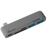 CS@ G-mobi Type-C HUB 5 Ports Grey