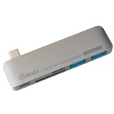 CS@ G-mobi Type-C HUB 5 Ports Silver