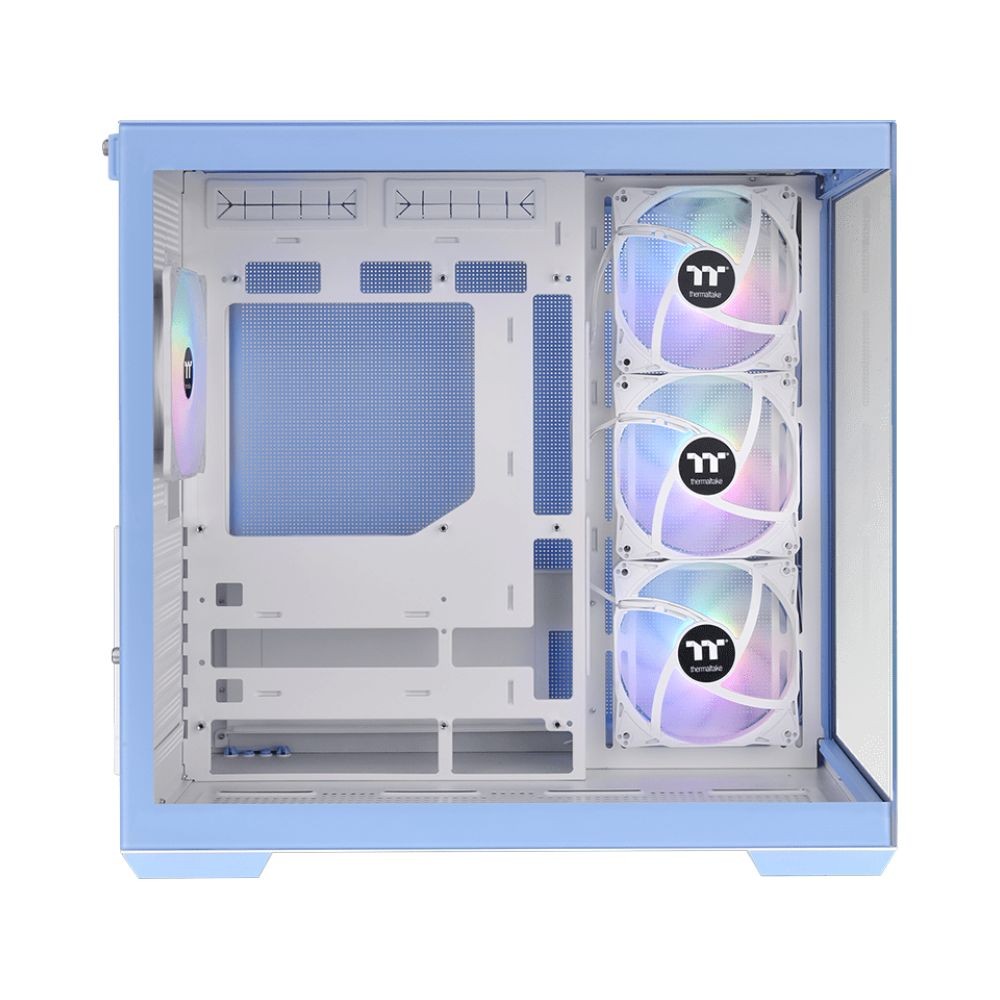 เคสคอมพิวเตอร์ THERMALTAKE View 380 TG ARGB Hydrangea Blue Mid-Tower