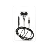หูฟัง TECHPRO Magnet Earbud with Mic. 3.5mm Black
