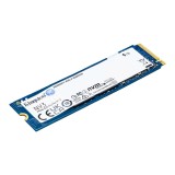 การ์ดเอสเอสดี Kingston SSD 1TB NV3 M.2 2280 NVMe/PCIe4.0 R6000MB/s W4000MB/s - 3Year (SNV3S/1000G)