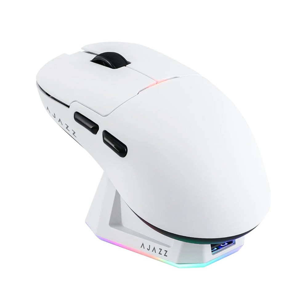 เมาส์เกมมิ่ง Ajazz AJ159P White
