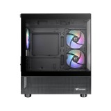 เคสคอมพิวเตอร์ THERMALTAKE View 170 TG ARGB Black Micro-Tower