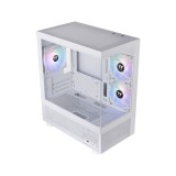 เคสคอมพิวเตอร์ THERMALTAKE View 170 TG ARGB Snow Micro-Tower