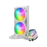 ชุดระบายความร้อนซีพียู Cooler Master MasterLiquid 240 Atmos White AIO Liquid Cooler (MLX-D24M-A25PZ-RW)