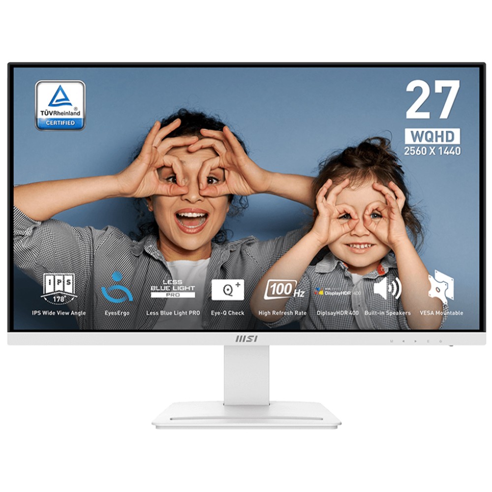 จอมอนิเตอร์ MSI PRO MP273QW E2 (IPS 2K 100Hz SPK)