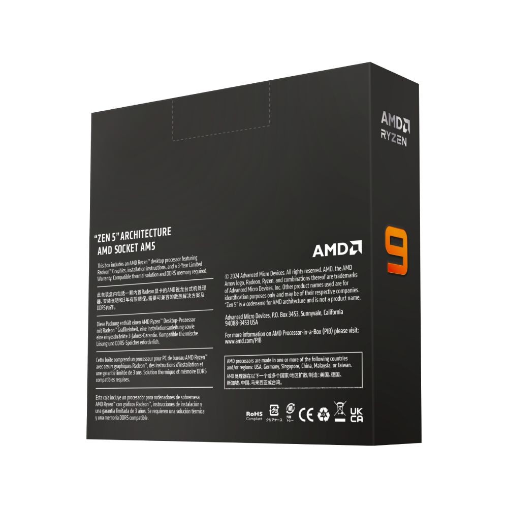 ซีพียู AMD Ryzen 9 9950X 4.3GHz 16C/32T AM5