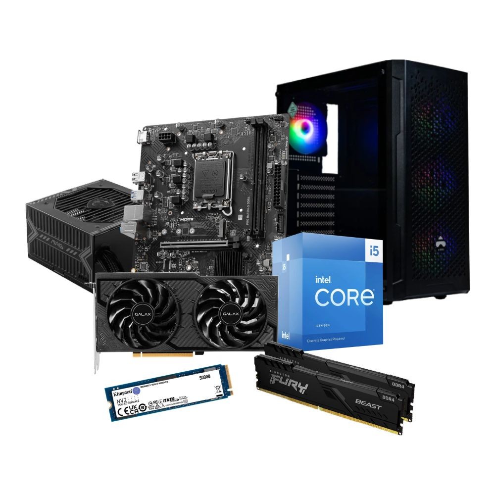 Computer Set - E-QUIP 24134 (i5-13400F | RAM16GB/3200 | SSD 500GB ...