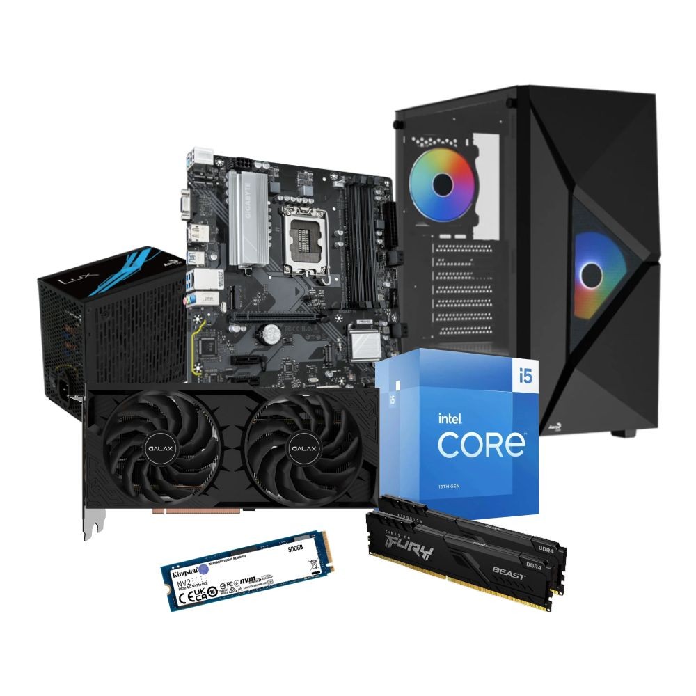 Computer Set - E-QUIP 24135 (i5-13500 | RAM16GB/3200 | SSD 500GB | RTX4070)