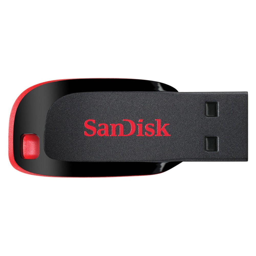 แฟลชไดร์ฟ SanDisk USB Drive Cruzer Blade 32GB Black