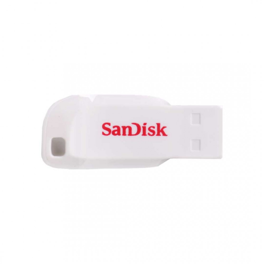 SanDisk USB Drive Cruzer Blade 16GB White