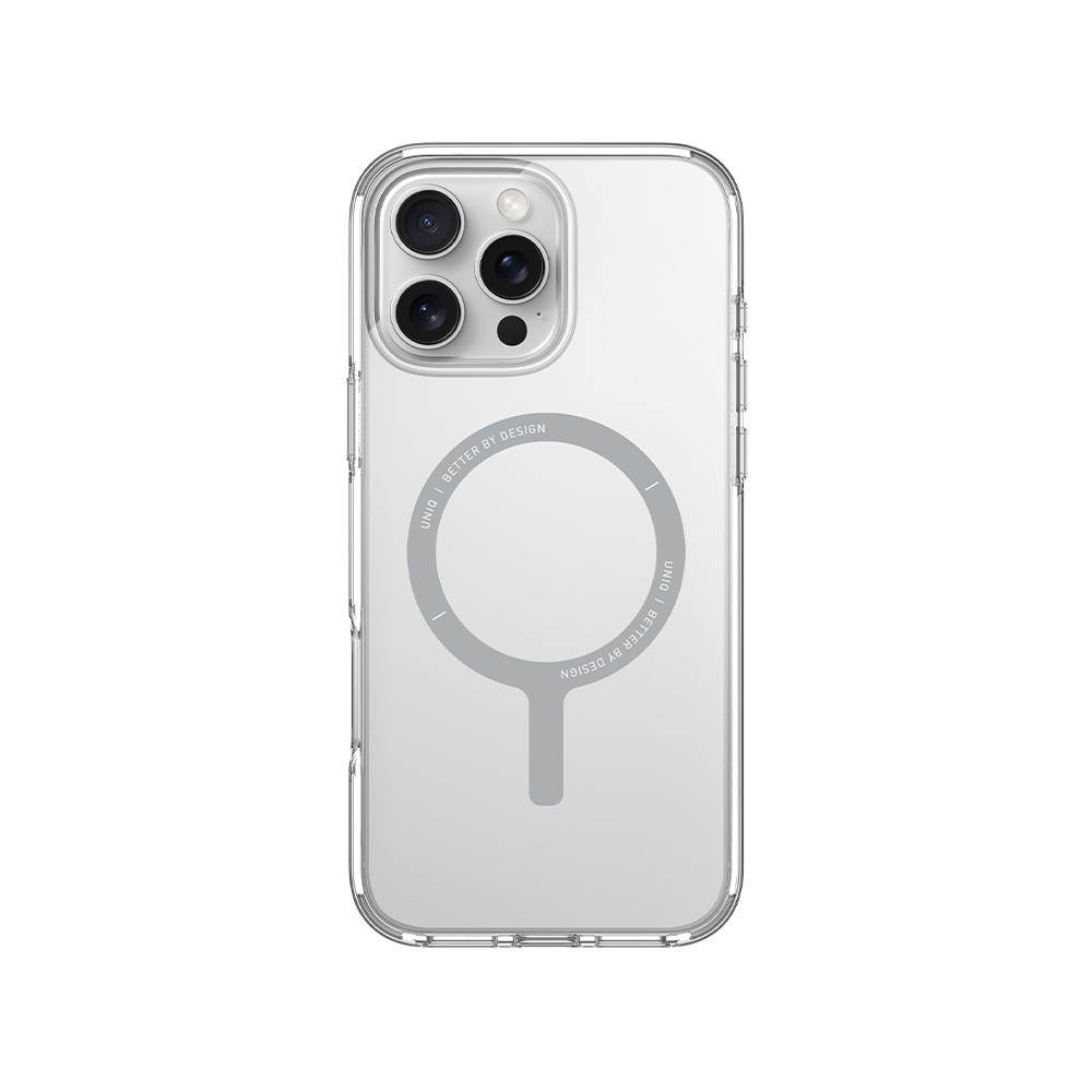 เคส Uniq iPhone 16 Pro Max Magclick Clario (ECO) Clear