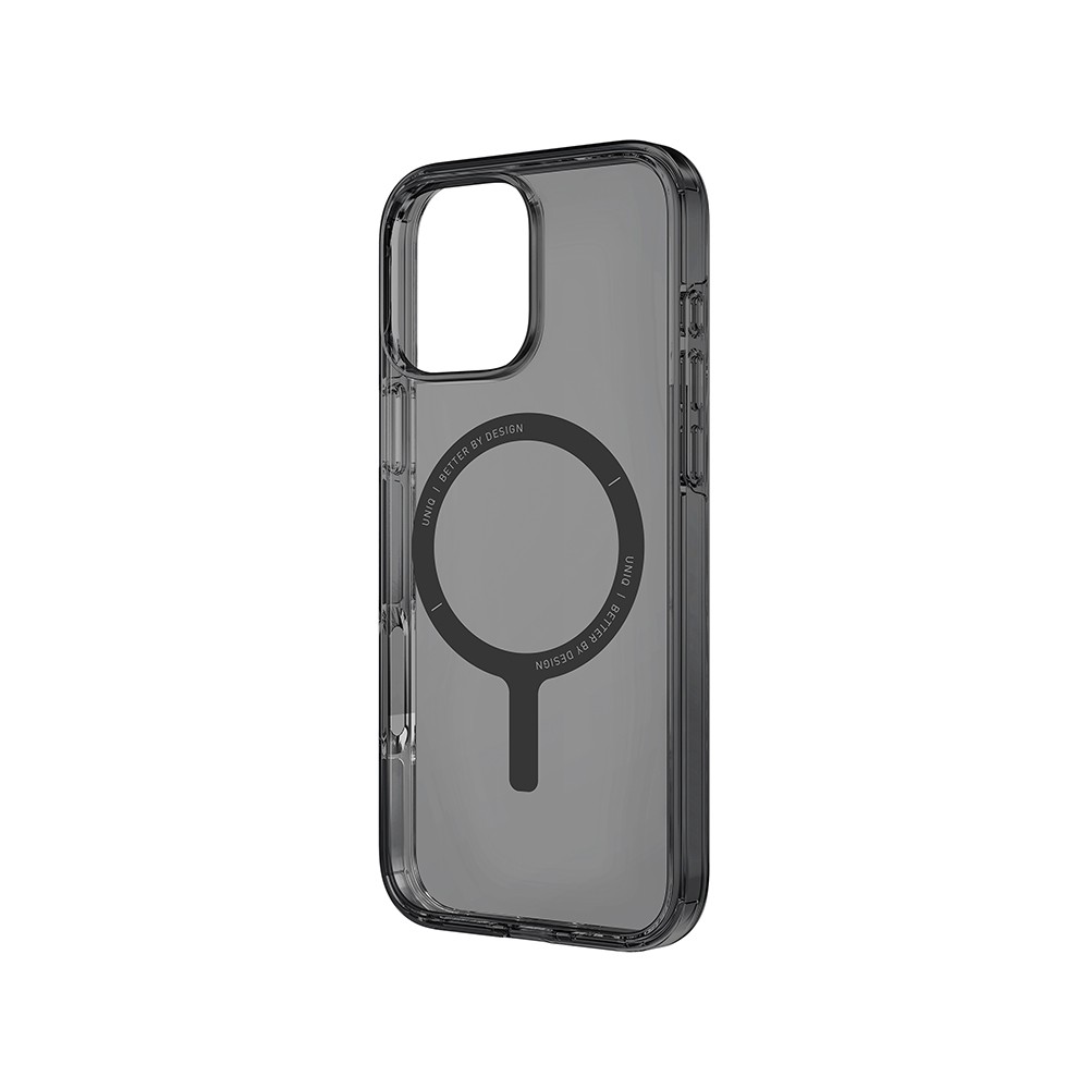 เคส Uniq iPhone 16 Pro Max Magclick Clario (ECO) Smoke