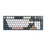 คีย์บอร์ดเกมมิ่ง Fantech MK914 Mechanical Gray - Red Switch