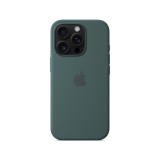 Apple iPhone 16 Pro Silicone Case with MagSafe - Lake Green