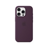 Apple iPhone 16 Pro Silicone Case with MagSafe - Plum