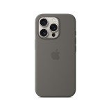 Apple iPhone 16 Pro Silicone Case with MagSafe - Stone Gray