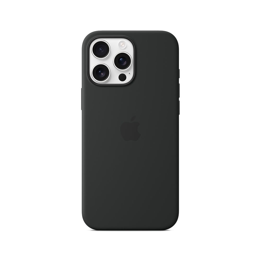 Apple iPhone 16 Pro Max Silicone Case with MagSafe - Black