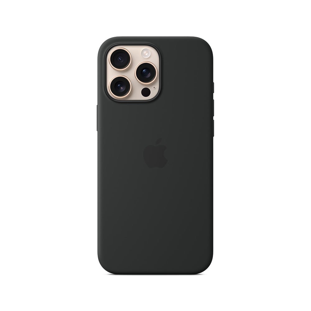 Apple iPhone 16 Pro Max Silicone Case with MagSafe - Black