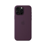 Apple iPhone 16 Pro Max Silicone Case with MagSafe - Plum