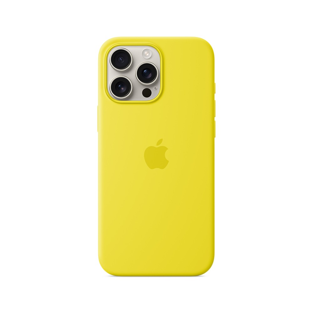 Apple iPhone 16 Pro Max Silicone Case with MagSafe - Star Fruit