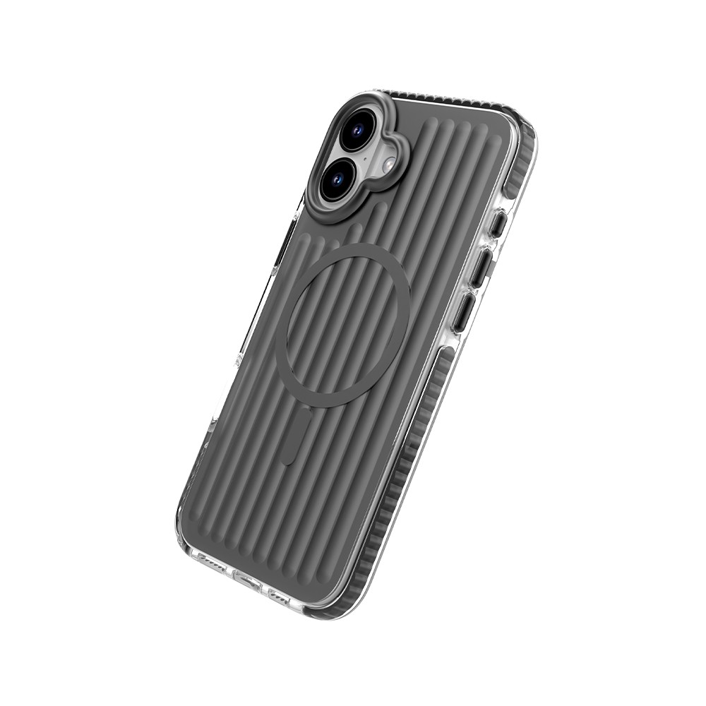 เคส Mutural iPhone 16 Bumpy Solid Magsafe/Space Gray