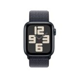 Apple Watch SE GPS + Cellular 40mm Midnight Aluminium Case with Ink Sport Loop (2024)