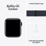 Apple Watch SE GPS + Cellular 40mm Midnight Aluminium Case with Ink Sport Loop (2024)