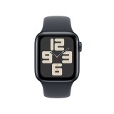Apple Watch SE GPS + Cellular 40mm Midnight Aluminium Case with Midnight Sport Band - M/L (2024)