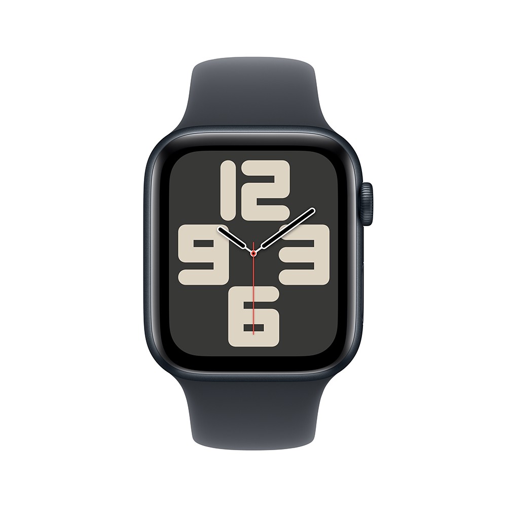 Apple Watch SE GPS + Cellular 44mm Midnight Aluminium Case with Midnight Sport Band - S/M (2024)