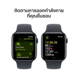 Apple Watch SE GPS + Cellular 44mm Midnight Aluminium Case with Midnight Sport Band - S/M (2024)