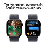 Apple Watch Series 10 GPS + Cellular 42mm Jet Black Aluminium Case with Ink Sport Loop