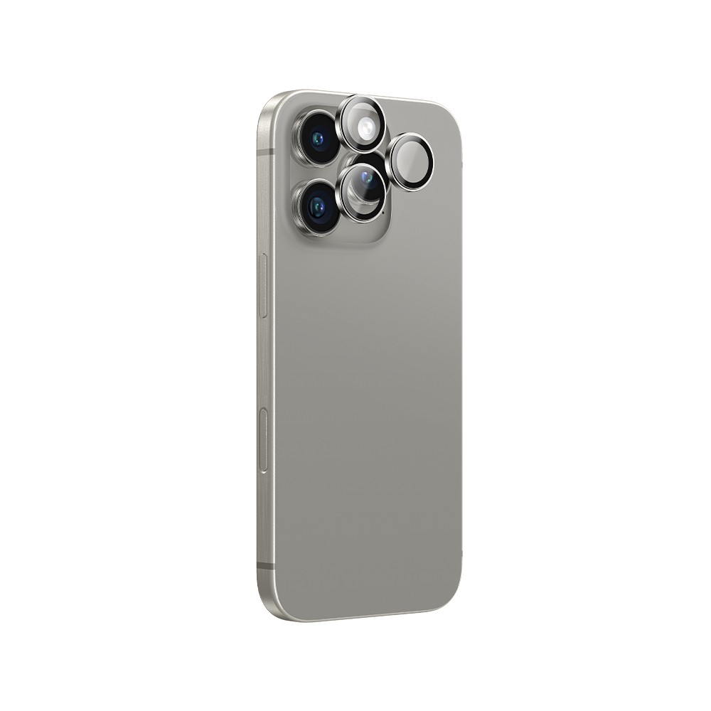 ฟิล์มกันเลนส์ AMAZINGthing Camera Lens iPhone 16 Pro/16 Pro Max (Three Lens) Titanium