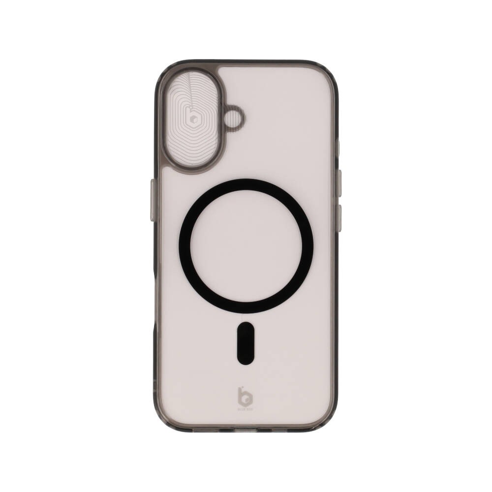 เคส Blue Box iPhone 16 Clear with black frame with Magnetic