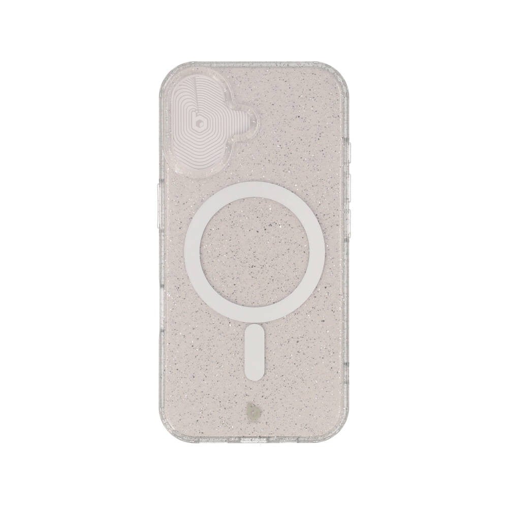 เคส Blue Box iPhone 16 Grey Glitter with Magnetic