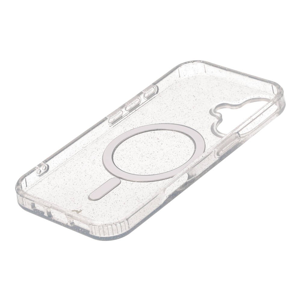 เคส Blue Box iPhone 16 Grey Glitter with Magnetic